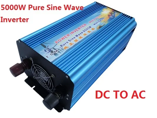 

5000W peak power 10000W 10KW Pure Sine Wave Inverter DC24V to AC120V 60HZ