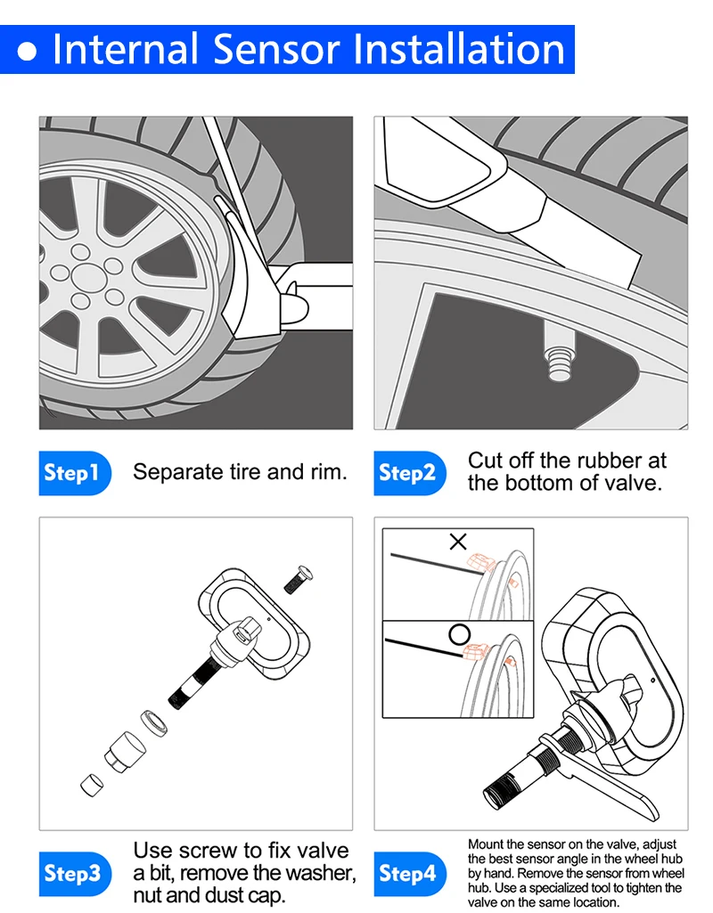 Умный автомобиль TPMS система контроля давления в шинах для Toyota Honda Nissan Mazda с 4 датчиками Беспроводная сигнализация s ЖК-дисплей