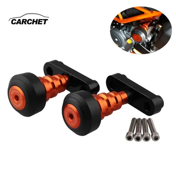 

CARCHET Motorcycle Falling Protection Frame CNC Sliders Crash Protector For KTM DUKE 125 200 390 2013-2018 DUKE 250 2017-2018