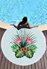 Round Patterned Beach Towel - Cover-Up - Beach Blanket 21