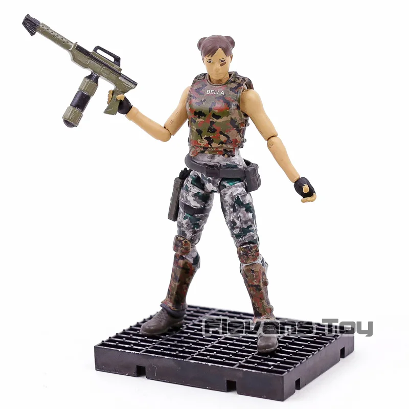 HIYA TOYS Aliens Colonial Marines Cruz Bella Redding Xenomorph Raven Crusher 1:18 ПВХ фигурка игрушки