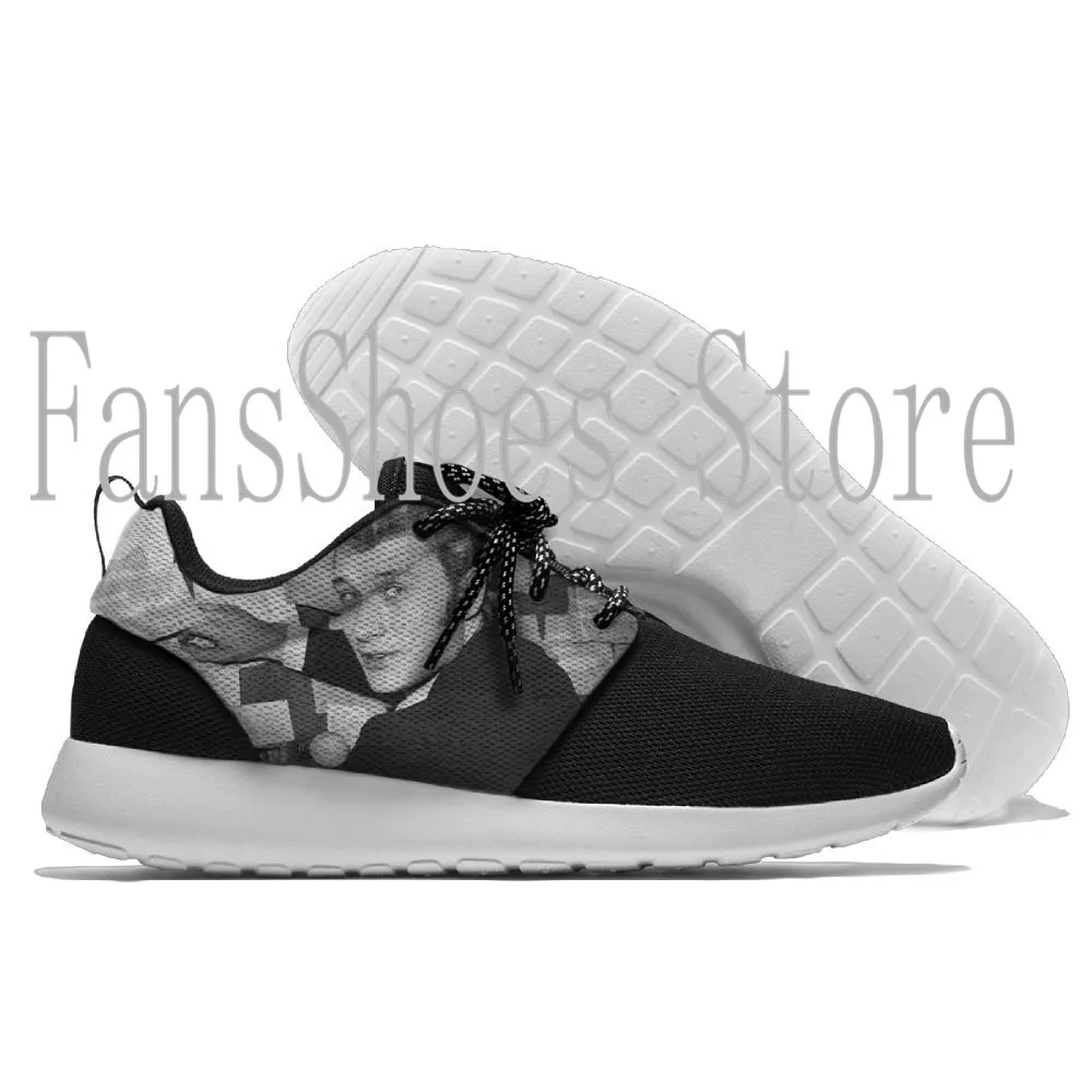 

johnny hallyday rip lifestyle Style Running Shoes Lace Up Athletic Shoes Outdoor Walkng jogging Sneakers Breathable shoes