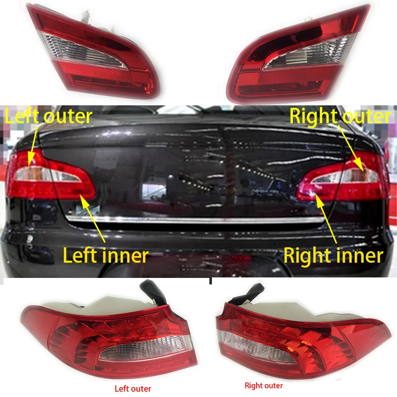 SKODA superb 2009-2013 Rear tail light
