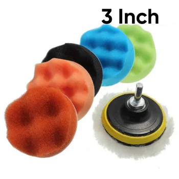 

Woolen Buffing Pad Adhesive Backer Cleaning Adapter Polishing Buff Waxing Sponge