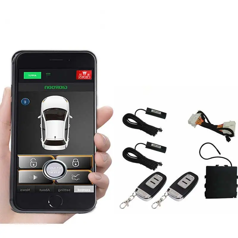 Для японского автомобиля дистанционного запуска Obd Plug And Play смартфон без ключа