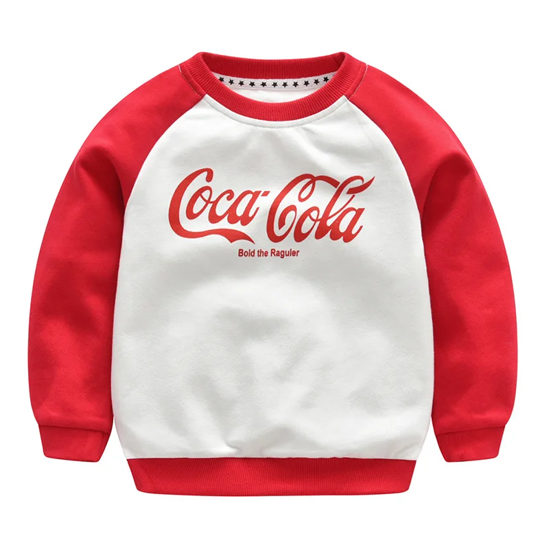 

baby autumn clothes boy letter printing spring kids boy clothes girl sweatshirt red elastic boys sweatshirts girls free shipping
