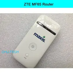 Открыл новый ZTE MF65 HSPA + 21.6 Мбит/с 3G Беспроводной маршрутизатор 3G UMTS 2100 мГц карман для мобильного WI-FI широкополосный