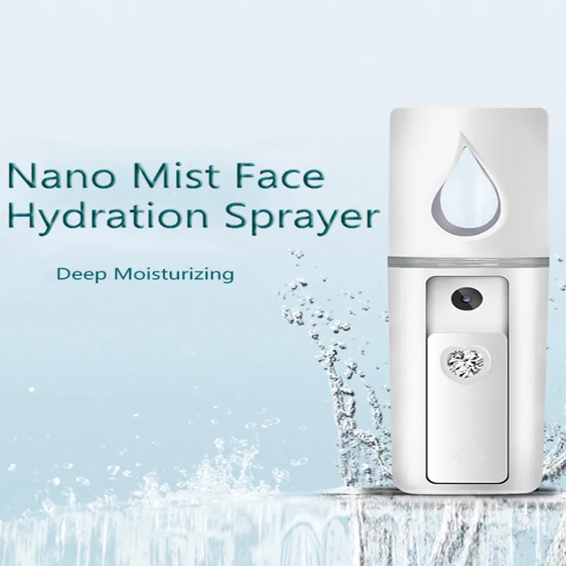 

Portable Handheld Facial Steamer Nano Facial Spray Nano Mister Cosmetology Nebulizer Moisturizing Steamer Cosmetic Skin Care