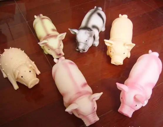 21*8,5 см кричащая Свинья Звук свинья писклявые игрушки Резиновая свинка жевательные игрушки продукт Шутка игрушки WYQ