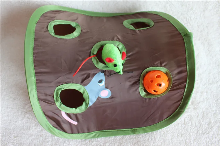 Multi Function Cat Toys with Bells Balls Cats Toys Funny Pet Mouse Hunt Cat Toy