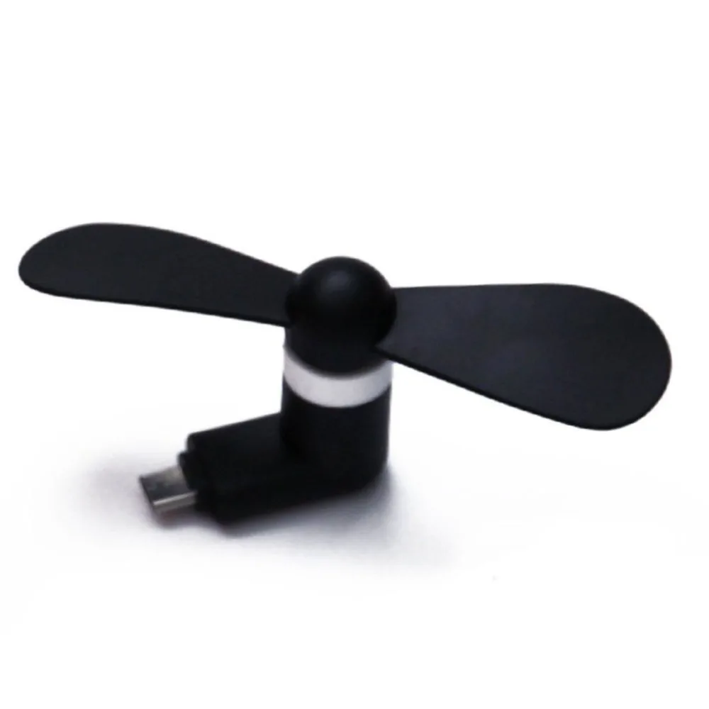 Mini Portable Cool Micro USB Fan 5V 1W Mobile Phone USB Fans Low Voice