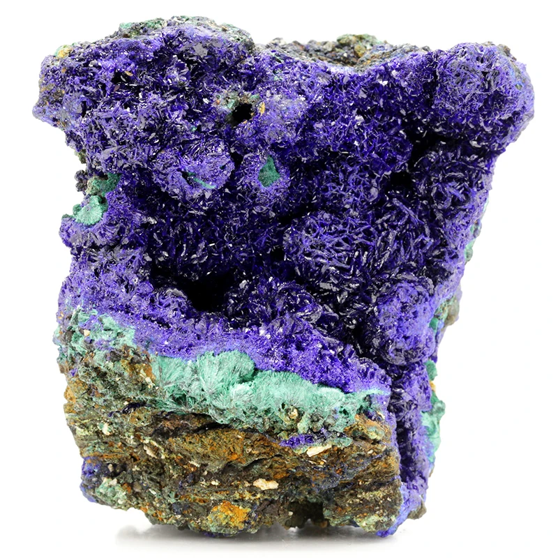 

7cm pure natural azurite malachite symbiont raw stone mineral crystal rock peculiar stone teaching specimen collection