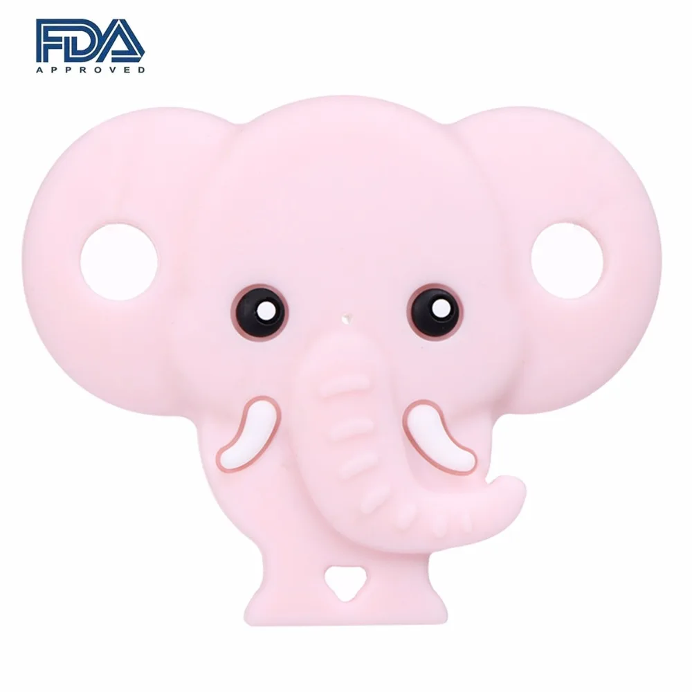 

Food Grade Silicone Elephant Baby Pacifiers Dummy Nipple Teethers Toddler Pacy Orthodontic Soothers Teat for Baby Pacifier