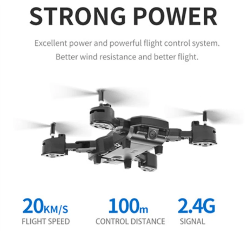 20 минут полета Wi Fi FPV RC беспилотный складной Дрон с HD 1080P WIFI камерой Quadrocopter парения