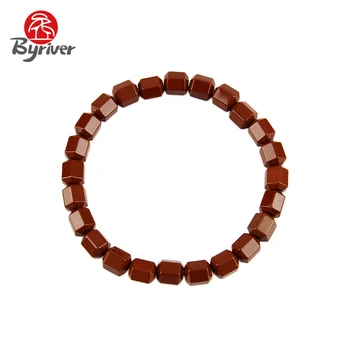 

BYRIVER Fashion Jewel Natural Stone Tourmaline Hand Chain, Negative Ion Energy Massager, Germanium Beads Bracelet For Women Men