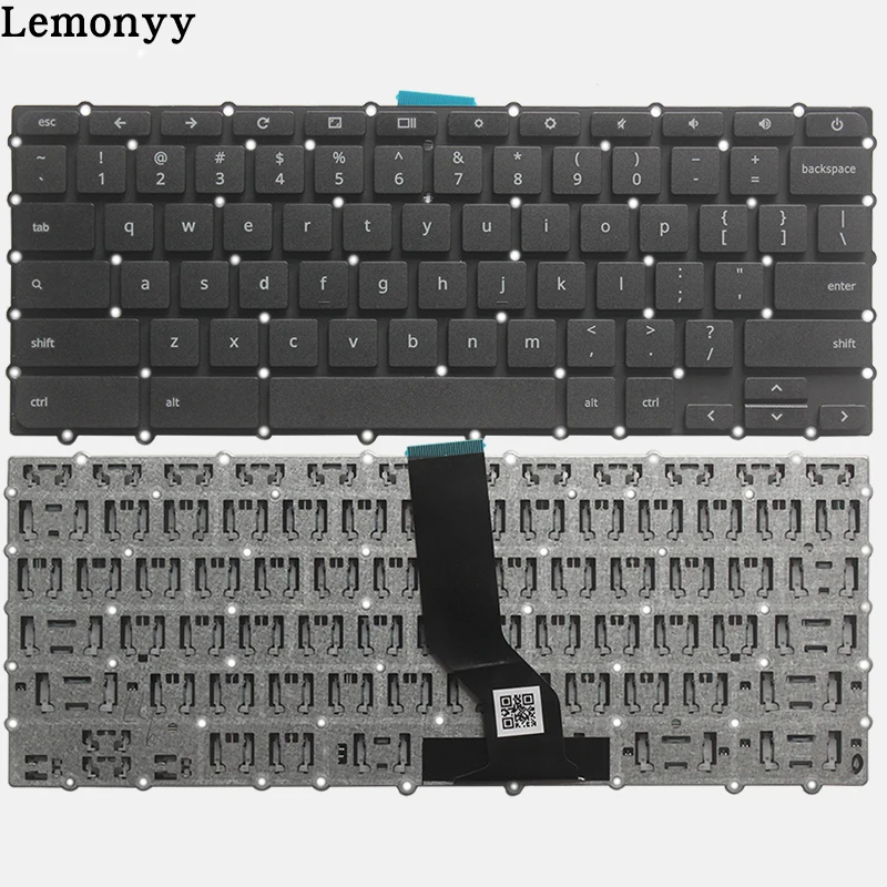 New US for Acer Chromebook 15 C910 CB3-531 CB3-431 CB5-571 US laptop Keyboard no frame black