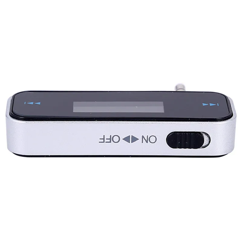 Беспроводной ЖК 3.5 мм Jack автомобильный fm-трансмиттер для iPhone 5 IPod/IPad/смартфон/HTC громкой связи плеер стайлинга автомобилей