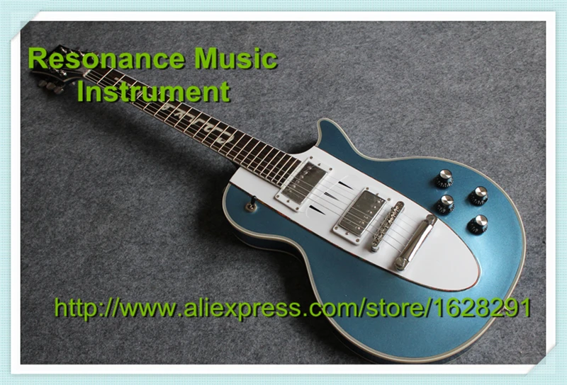 

Memorial Edition 1960s LP Electric Guitar Corvette Blue & Red Available to Supply