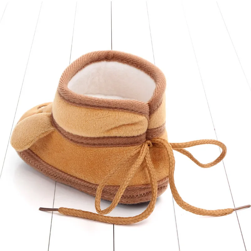 Indoor First Walkers Baby Shoes Cotton Anti-slip Booties Winter Wammer Baby Girl Boy Shoes Newborn Slippers Footwear Booties (14)