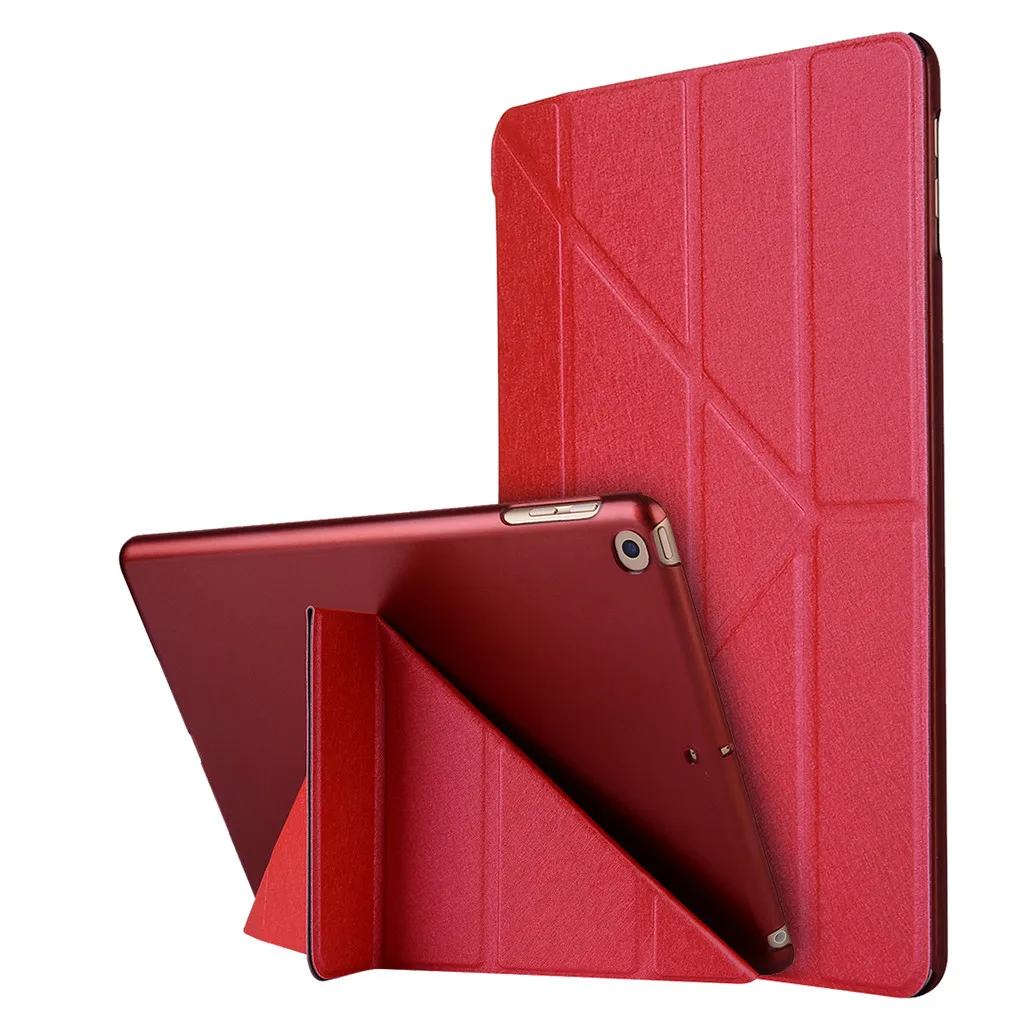 

For iPad 6th Generation 2018 9.7 Slim Magnetic Leather Smart Cover Case For Apple 12.10