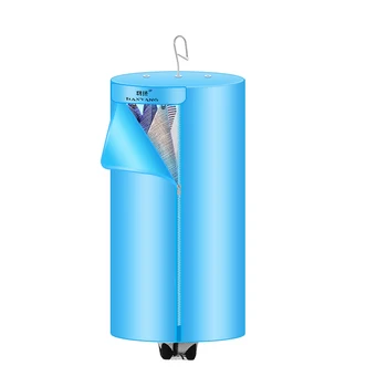 

220V 380w Blue Portable mini cloth dryers Electric Clothes Airer High density waterproof cover 440x1030mm