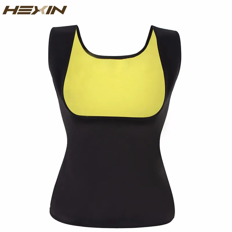 HEXIN неопреновый жилет для тренировок по талии, Fajas Sweat Body Shaper, Корректирующее белье для похудения, майка, корсет для занятий спортом, подгрудная Талия 6XL