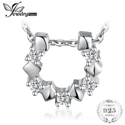 JewelryPalace 925 Sterling Silver Horseshoe Cubic Zirconia Pendant classic symbol Fashion pendant Not Include A Chainb