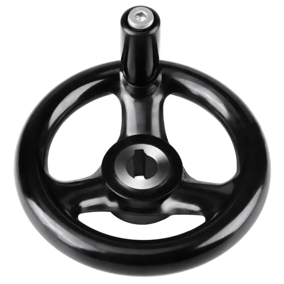 Three Spoke Round Hand Wheel Handwheel for Milling Machine Lathe 