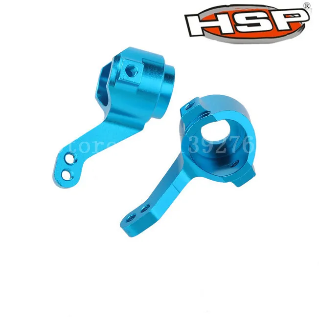 

2pcs/lot HSP Upgarde Parts 02014 102011 Steering Hub (L/R) For 1/10 RC Model Car Purple Spare Parts Accessories