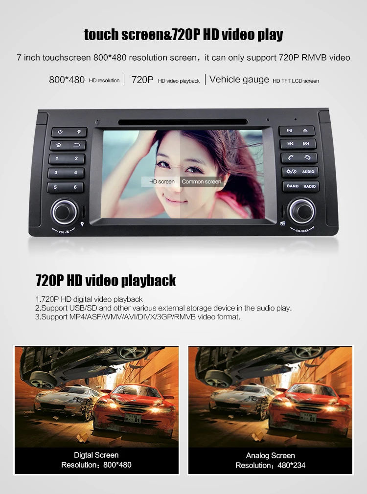 Sale Eunavi single 1 Din 7 inch Car DVD player for BMW E39 E53 X5 E38 Car dvd gps with GPS Navigation car radio stereo audio video 3 Sale Eunavi single 1 Din 7 inch Car DVD player for BMW E39 E53 X5 E38 Car dvd gps with GPS Navigation car radio stereo audio video 3