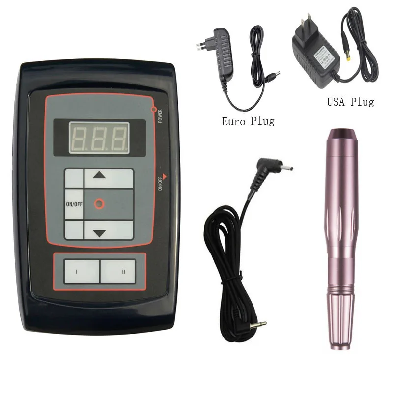 

Swiss Motor Permanent Makeup Microblading Eyebrow Lips Tattoo Machine EasyClick Needles For Rotary Dermographe Kit
