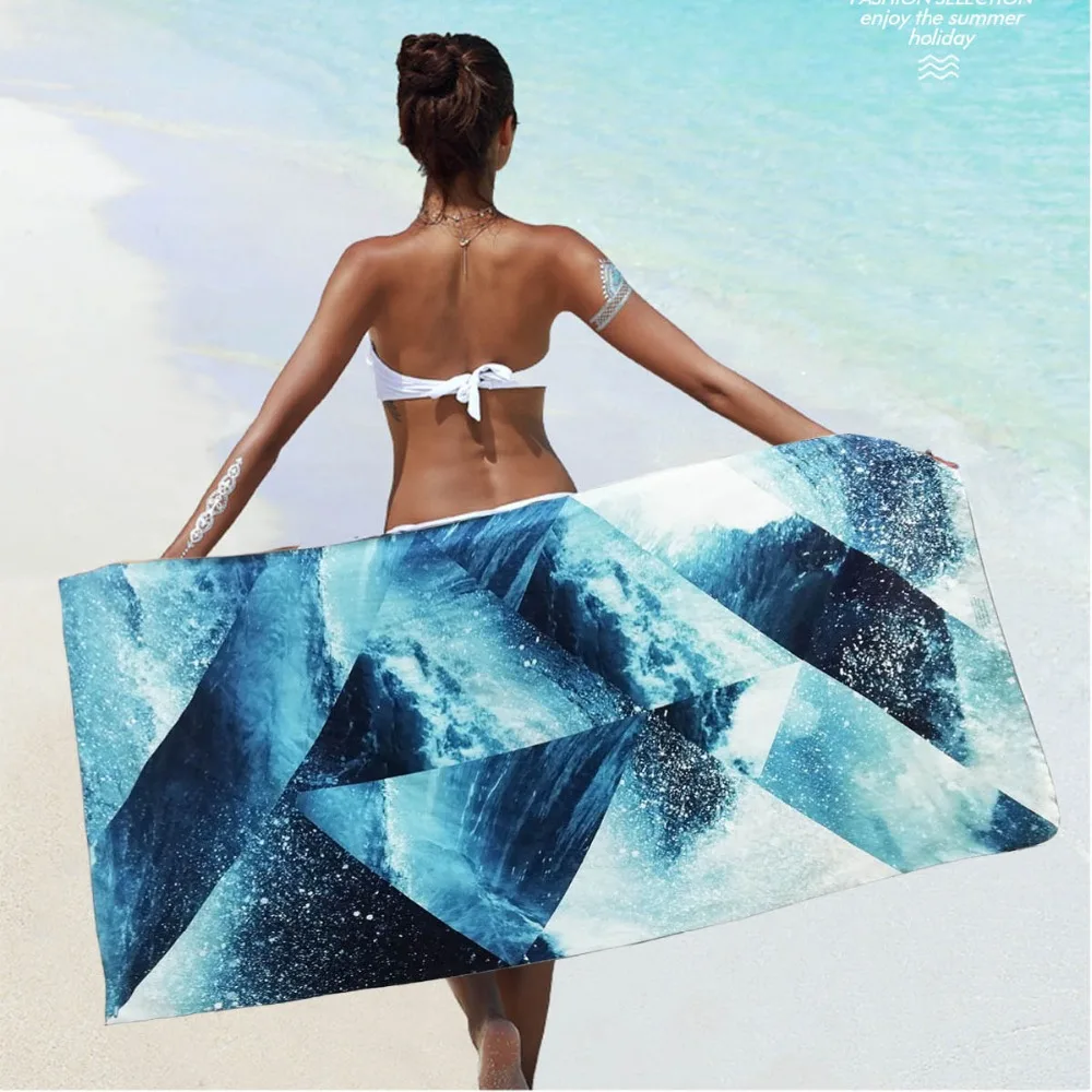 العلامة التجارية تصفح الشاطئ منشفة ستوكات السفر فوطة للرياضة ركوب الأمواج الغوص المدمجة رياضة موجات منشفة