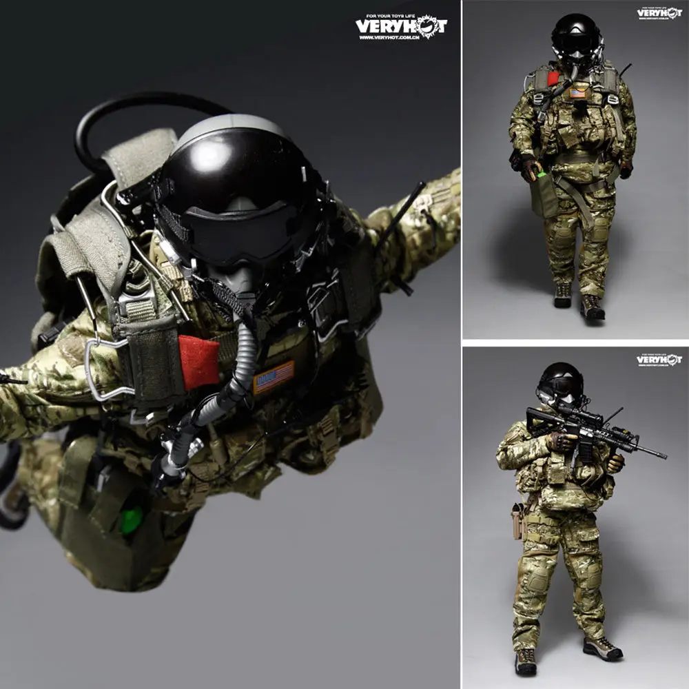 1/6 VH veryhot U.S. army special forces HALO paratroopersin Action
