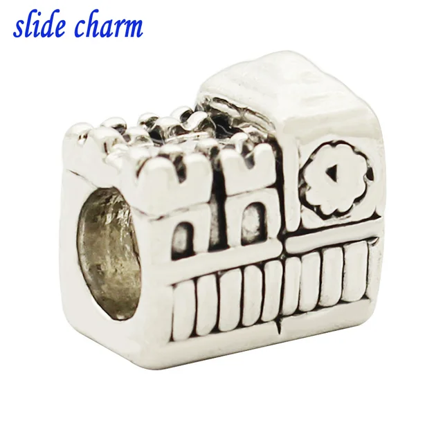 Colgante de Talismán italiano, joyería de moda, torre inclinada compatible pulsera Pandora, envío - AliExpress Joyería y accesorios
