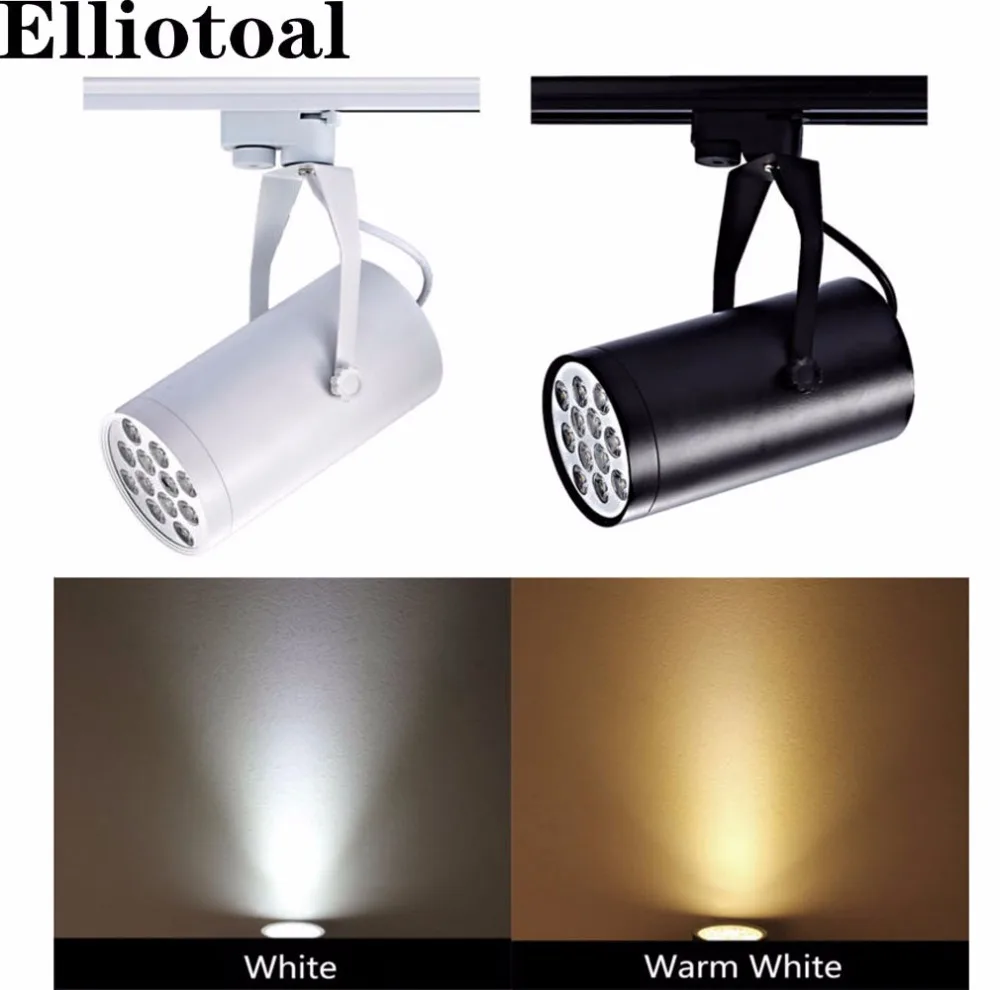 LED Track lighting 3W 7W 12W 18W Track Lighting Retail Spot Wall Lamp