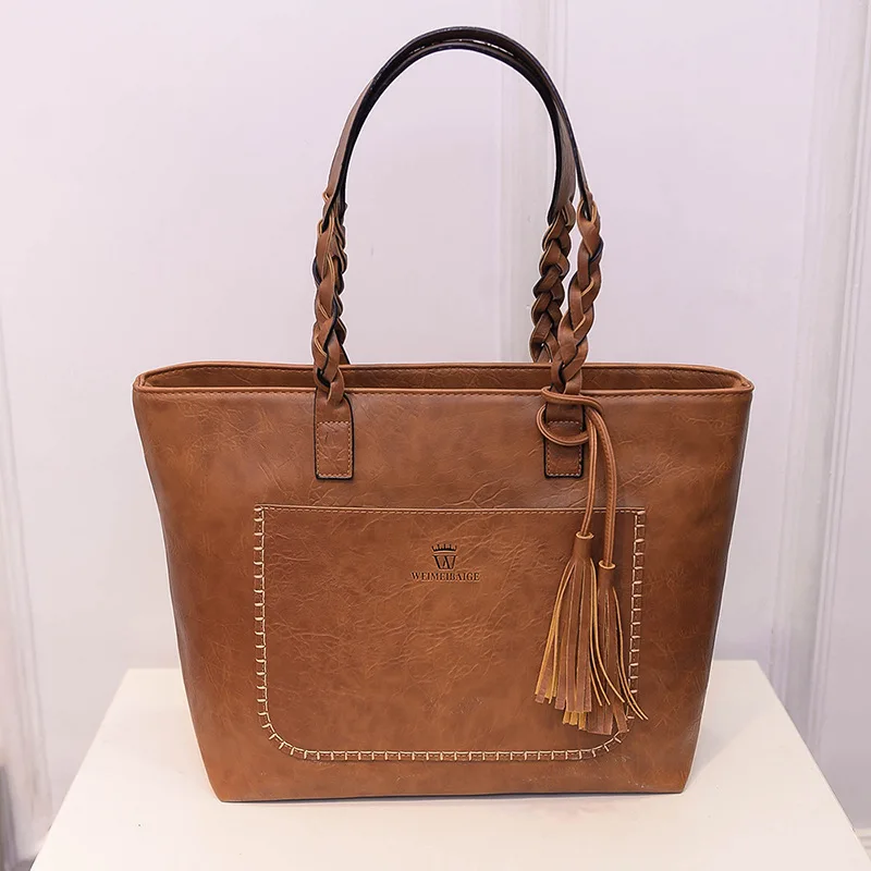 2018 Large Capacity Women Bags Shoulder Tote Bags font b bolsos b font New Women Messenger
