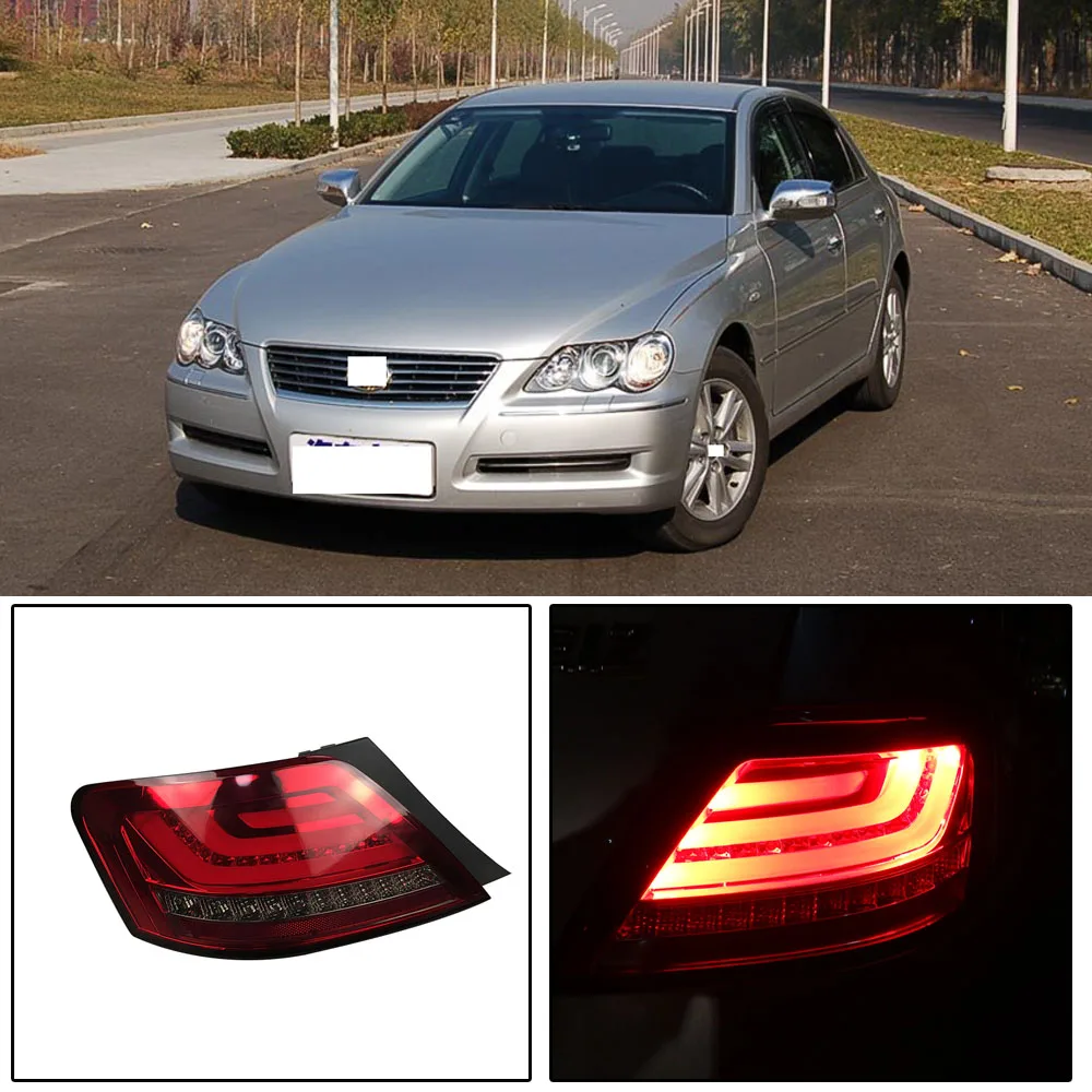 

CAPQX 2Pcs/set For Toyota Reiz Mark X 2005 2006 2007 2008 2009 LED Rear Tail Light Brake Taillight Parking Stop Lamp Headlight