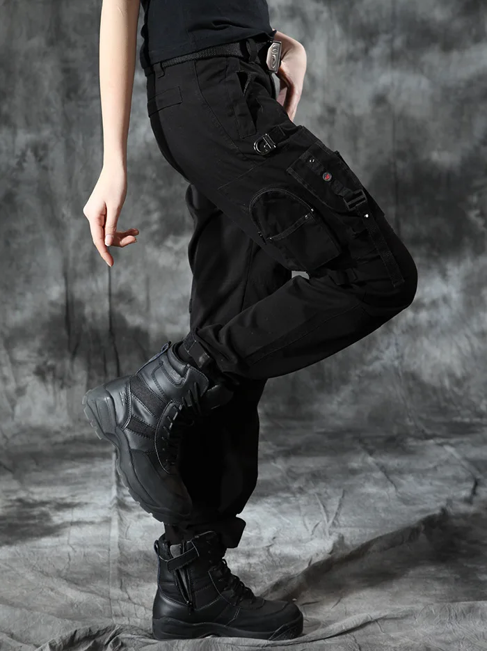 Новые женские армейские тактические штаны с несколькими карманами рабочие брюки-карго