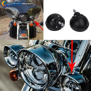 

4.5 inch Housing Bracket Mount Ring bucket For Fog Passing Light Lamp Motorcycle Harley Touring Electra