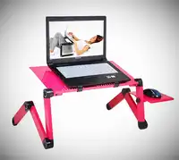 調整可能なポータブルラップラップソファベッドトレイコンピュータノートブックデスクベッドテーブル SD5
