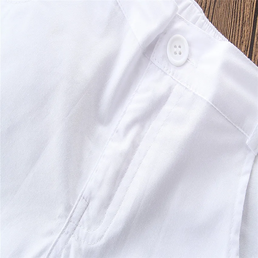 Г. Модная Джинсовая рубашка для мальчиков+ белые шорты комплект из 2 предметов, детская повседневная одежда, Высококачественная летняя верхняя одежда для детей, 18J0104