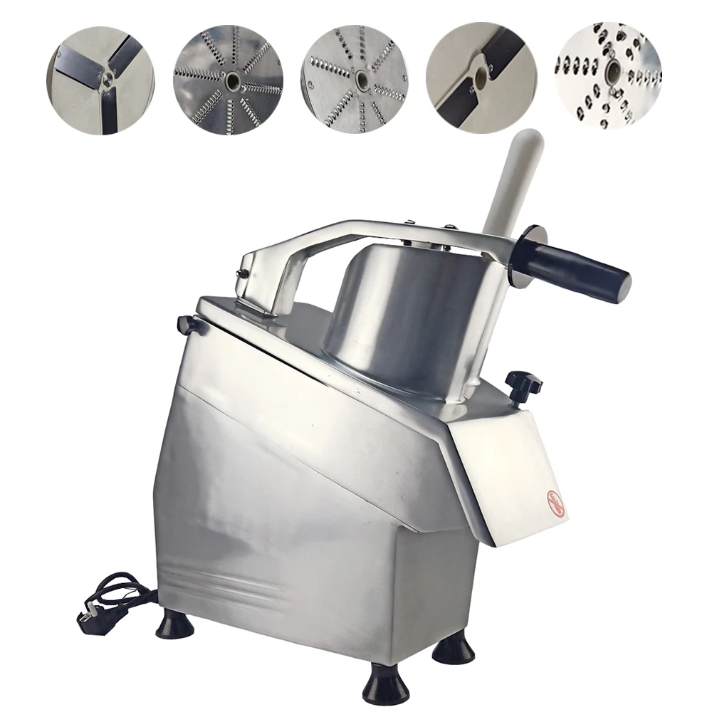 

Stainless Steel Electric Vegetable Fruits Cutter Food Processor Automatic Eggplant Slicer for Home Use Kitchen Use