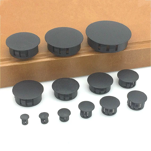 20pcs Plastic Furniture Leg Plug 5MM screw hole cover Blanking End