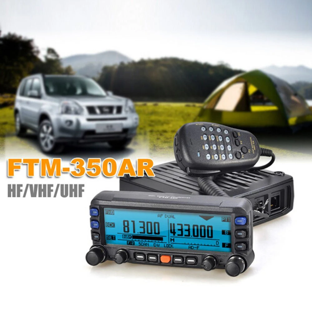 Общие YAESU FTM-350R портативные рации UHF/VHF Двухдиапазонный Автомобиль радио станции Professional FTM 350R автомобиля