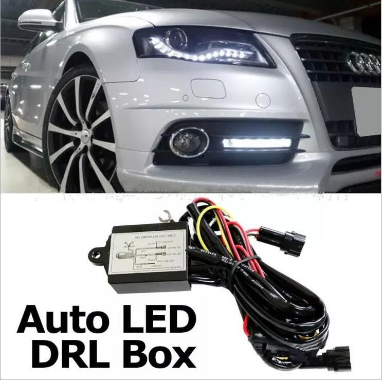 CARCHET 12V автомобильный светодиодный DRL релейный дневной ходовой светильник реле