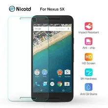Cristal templado Premium para LG Nexus 5X, Google 6, 6plus, 5, 4, 9H, película protectora endurecida para LG V20, V10, Q6