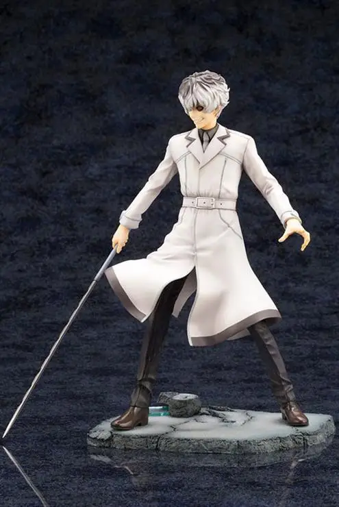 

Anime Tokyo Ghoul Kotobukiya Artfx J Haise Sasaki Action Figure PVC Collection Changeable Model Toy Doll Gift With Box 22cm