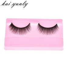 1 пара дешевые природные Красота плотный Накладные Ресницы Поддельные ресницы расширения ресницы для ресниц Макияж Авг 19