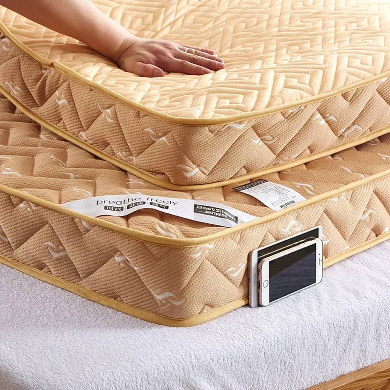 Стиль Модные золотые/синие толстые теплые одиночные или двойные студенческие Детские гостиничные матрасы постельные принадлежности