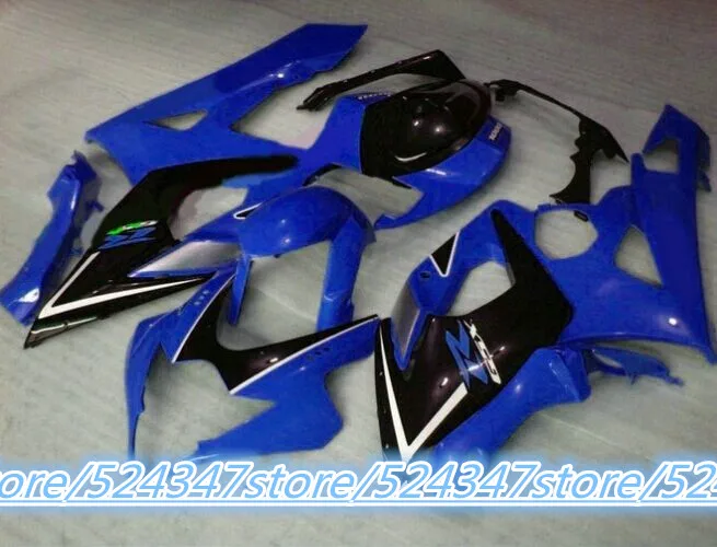 

Injection Blue black for GSXR 1000 2005 2006 GSX-R1000 GSXR1000 K5 05 06 motorcycle fairing kits for Suzuki-Hey